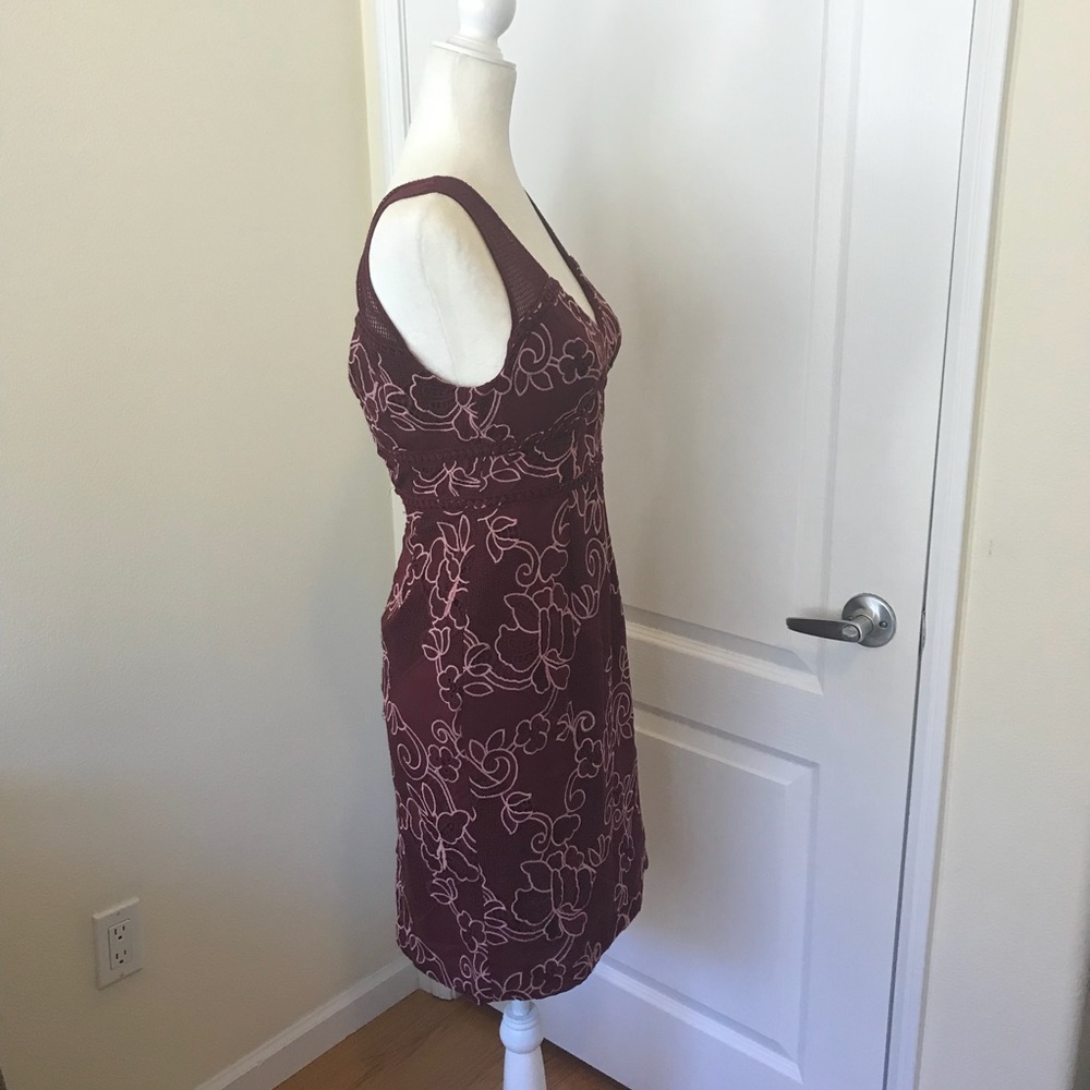 NWT Anthropologie Ariana Lace Column Dress Size 0 - Picture 6 of 7